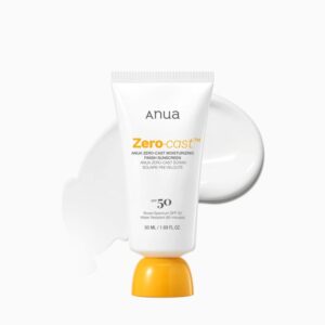 Anua Zero-cast Moisturizing Finish Sunscreen SPF 50+ 50ml