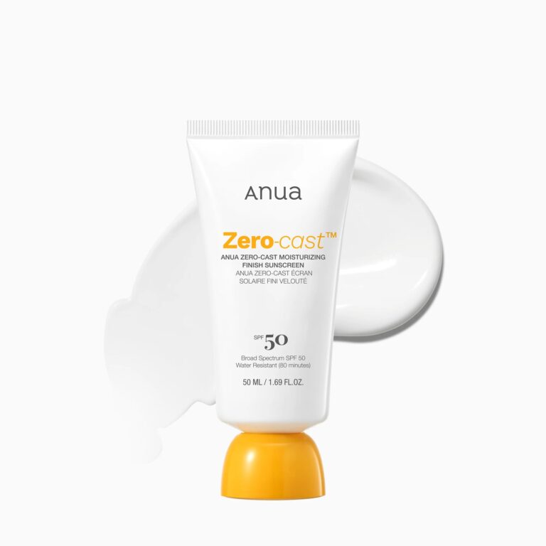 Anua Zero-cast Moisturizing Finish Sunscreen SPF 50+ 50ml